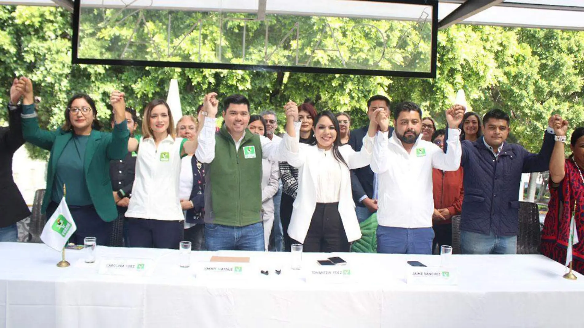 La presidenta municipal electa de San Pedro Cholula, Tonantzin Fernández Díaz